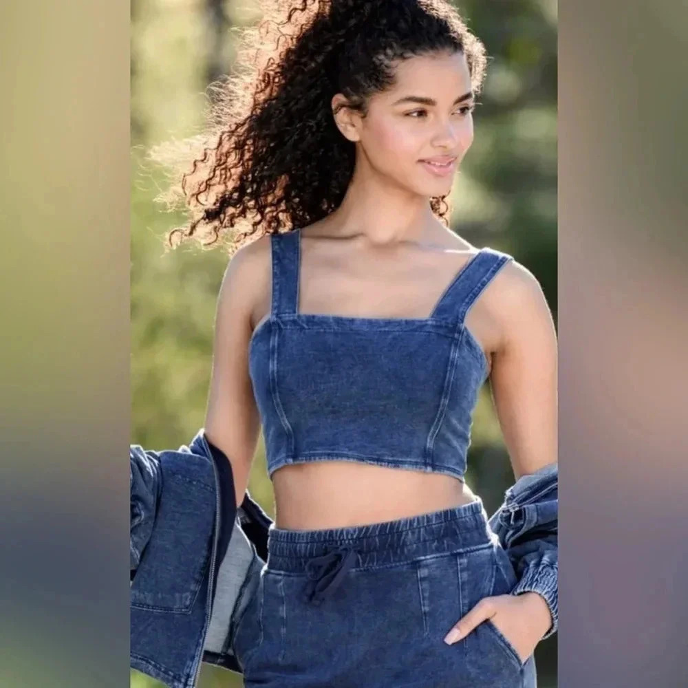 Altar'd State Denim Tank Top NWT